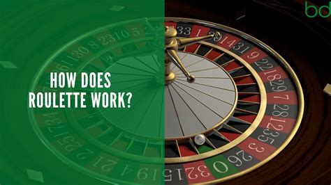 how does the roulette table work